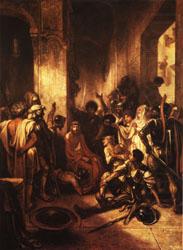 Alexandre Gabriel Decamps Christ at the Praetorium china oil painting image